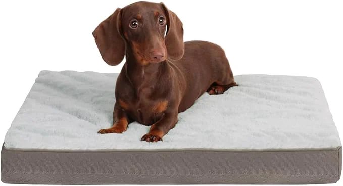 Smooth KSIIA Orthopedic Dog Crate Bed Waterproof Dog beds Trendy