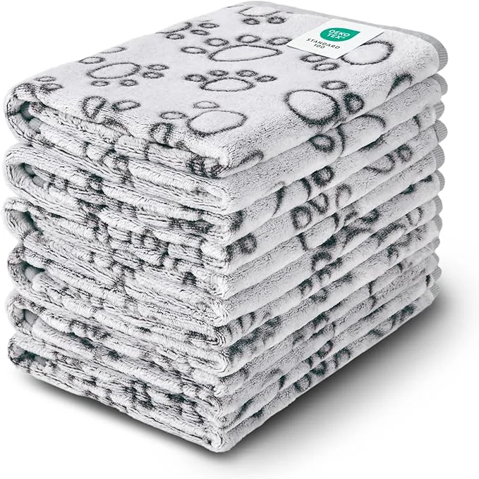 Easy-to-Use Luciphia 1 Pack 6 Dog Blankets Cat Soft Fluffy Fleece Pet Blanket Warm Cute Genuine