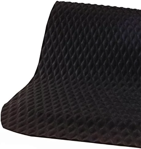 Prestigious American Floor Mats Hog Heaven 5 8 inch Black Black Border 5' x 4' Nitrile Backed Anti-Fatigue Comfort Mat Exclusive