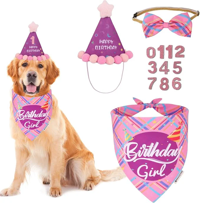 User-Friendly ADOGGYGO Dog Birthday Party Supplies Expertly Made