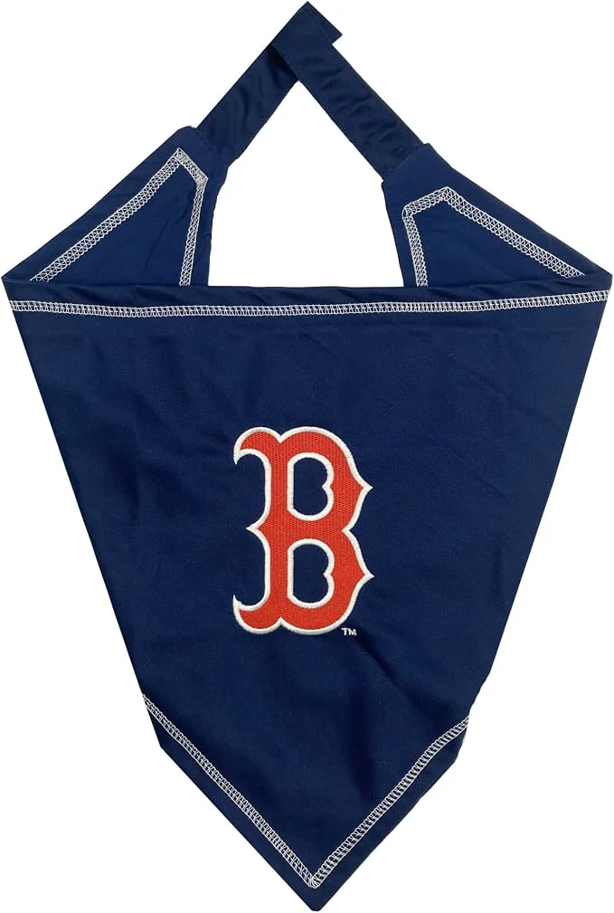 Casual Pets First MLB Boston RED SOX TIE Bandana Large X-Large. Dog Bandana Scarf Bib Effective