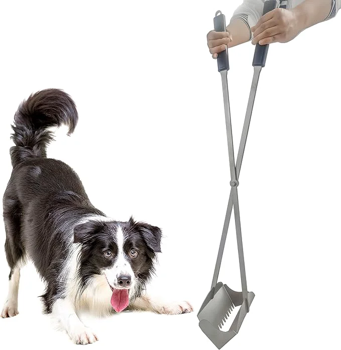 Proven Heavy Duty Pooper Scooper 38 Stainless Steel Long Handle Dog Pooper Scooper Elite