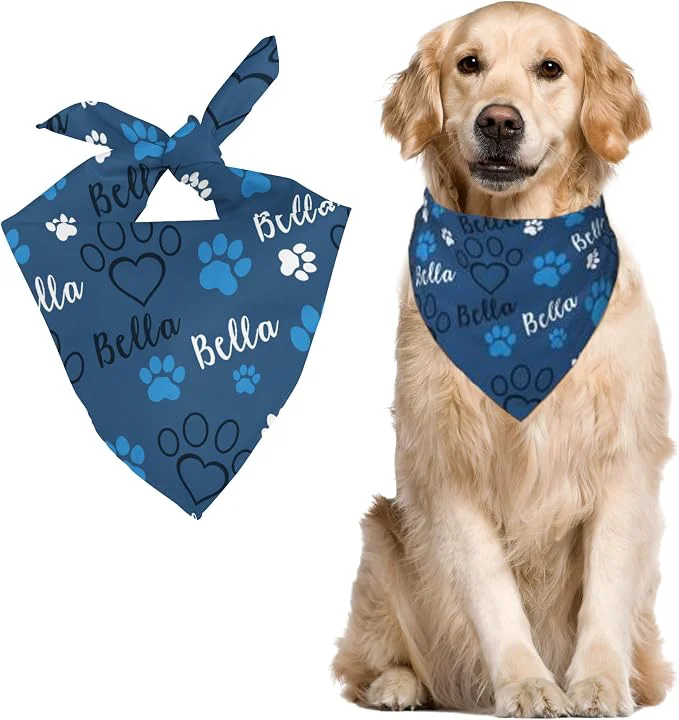 Advanced Custom Pet Scarf Personalized Dog Bandana Easy-to-Use
