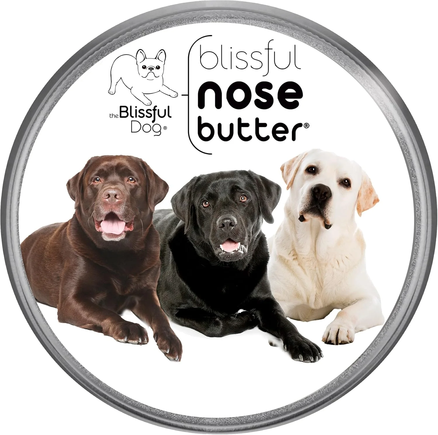 Fine Crafted The Blissful Dog Labrador Retriever Unscented Nose Butter 4-Ounce Long-Lasting
