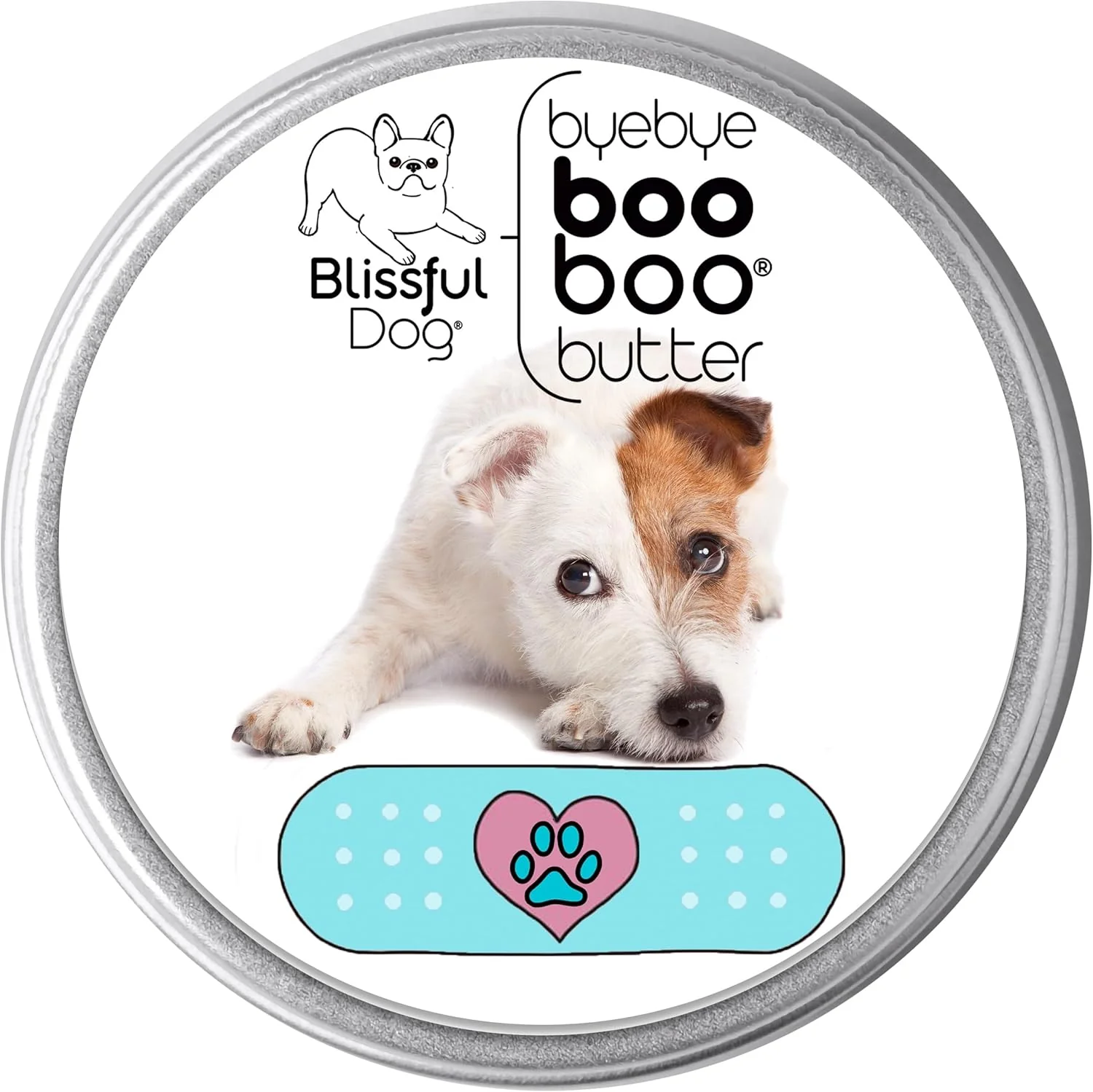 Prestigious The Blissful Dog 8 oz TIN Jack Russell Terrier Booboo Butter Smooth