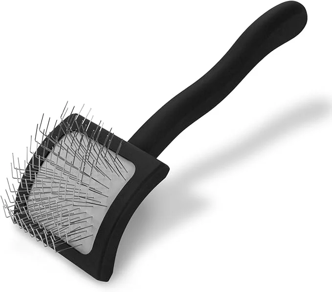 Next-Generation Chris Christensen Baby K Dog Slicker Brush Groom Like a Professional Fluff Detangle Style Saves Time Energy Black SmallAbout ThisOverview Stylish