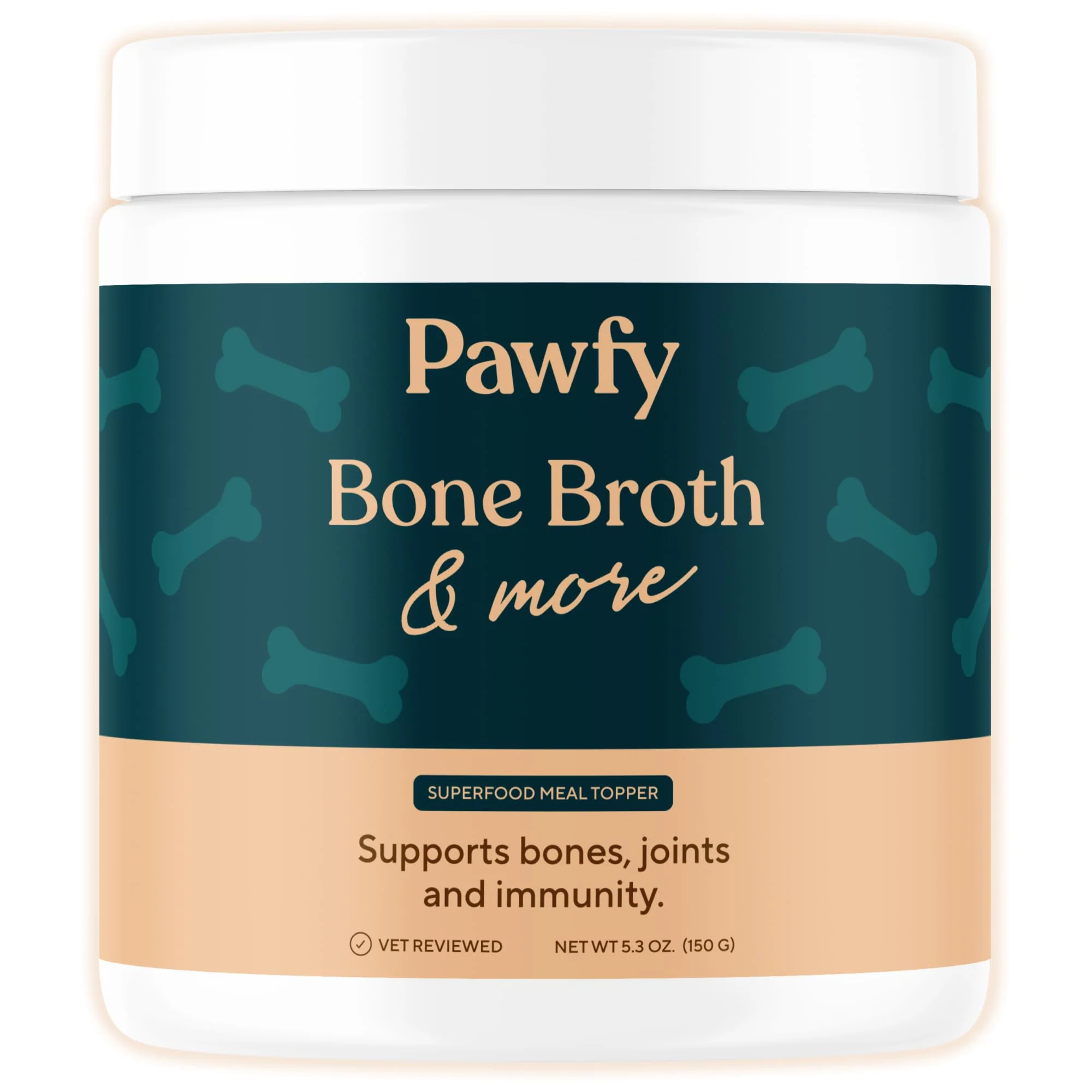 Prestigious Pawfy Bone Broth for Dogs Joint Support Digestion Immunity Topper Top-Quality