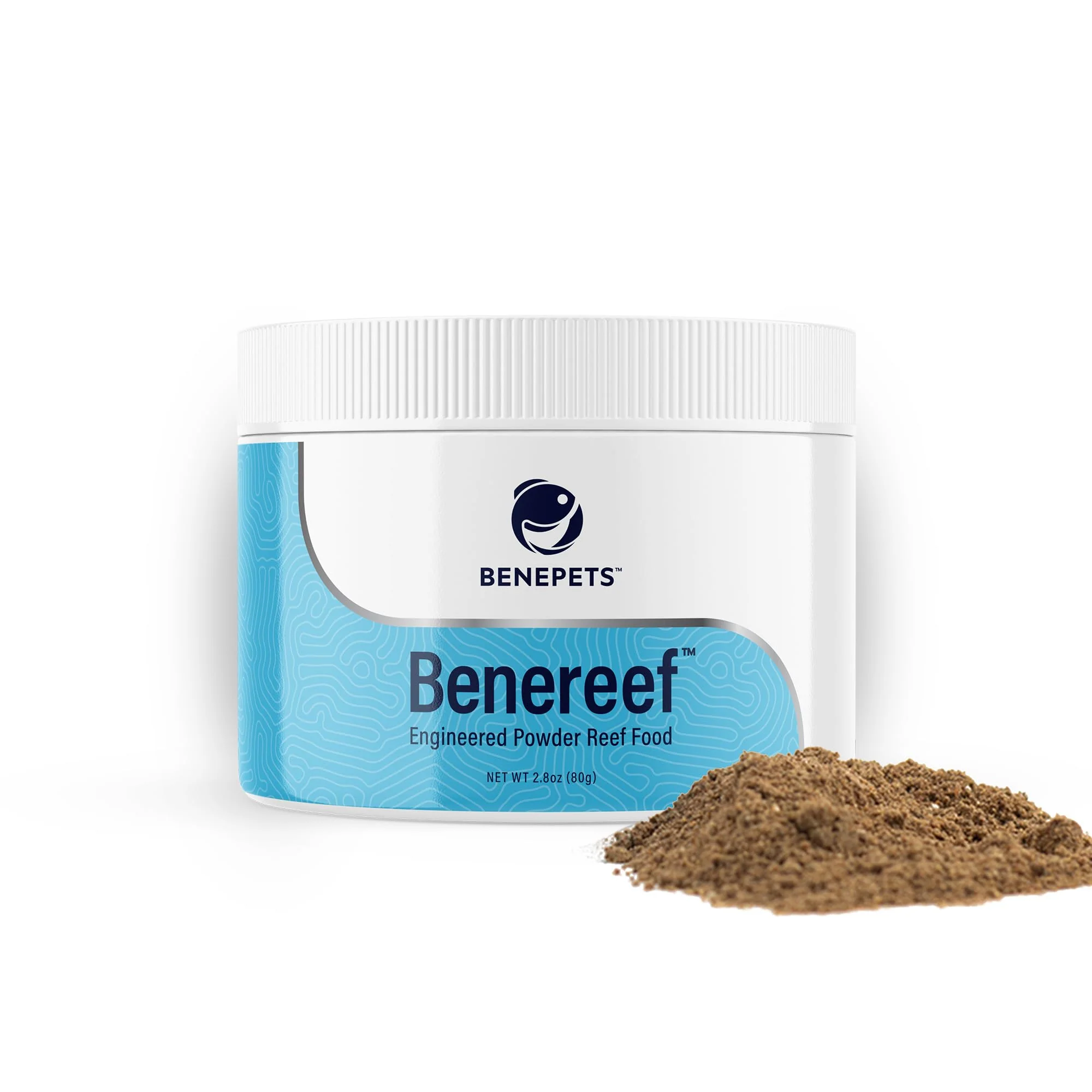 Solid Benepets BeneReef Powder Complete Reef Nutrition 80g – Coral Color Growth Regeneration Reliable