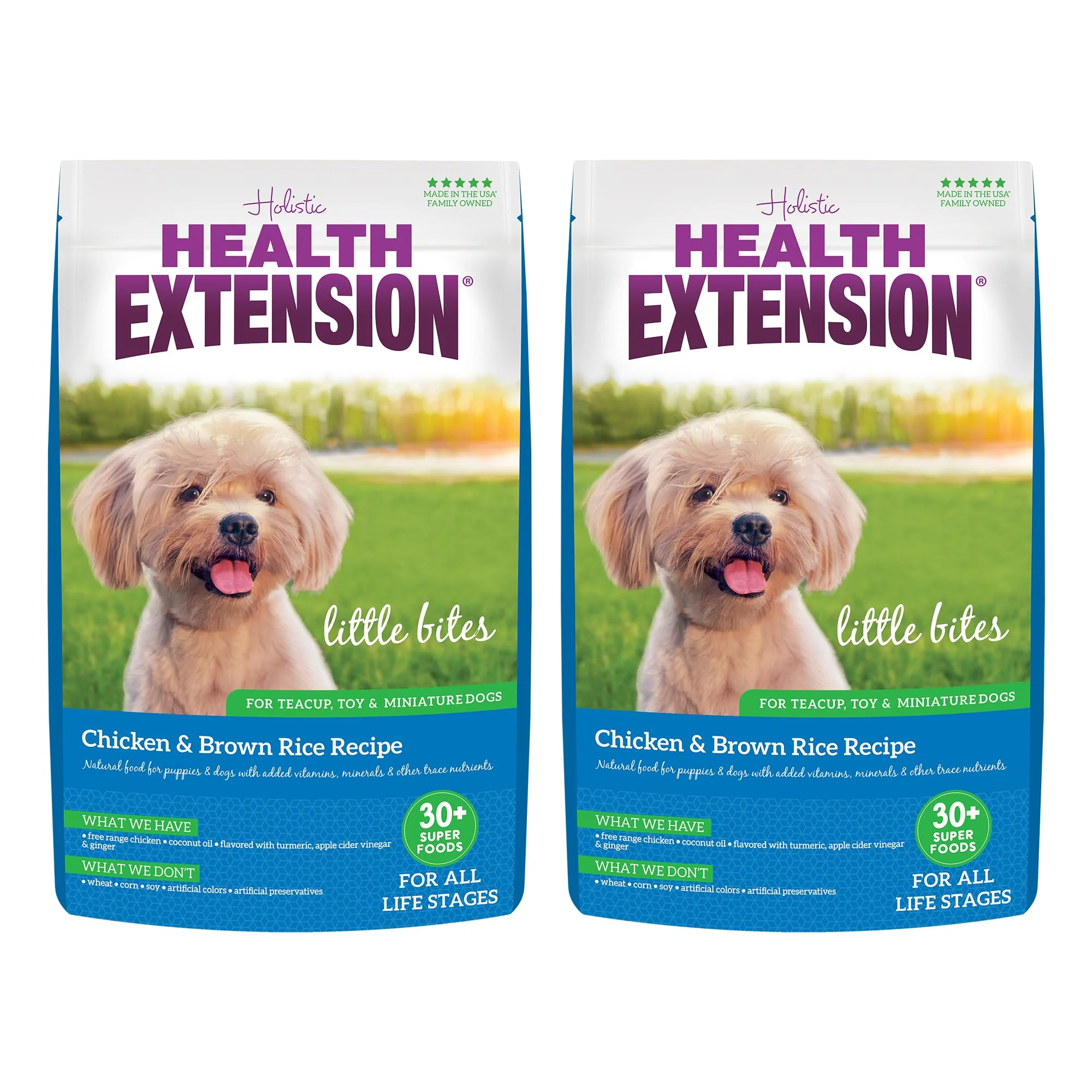 Functional Health Extension Little Bites Dry Dog Food for Toy Small Breeds with Probiotics Casual