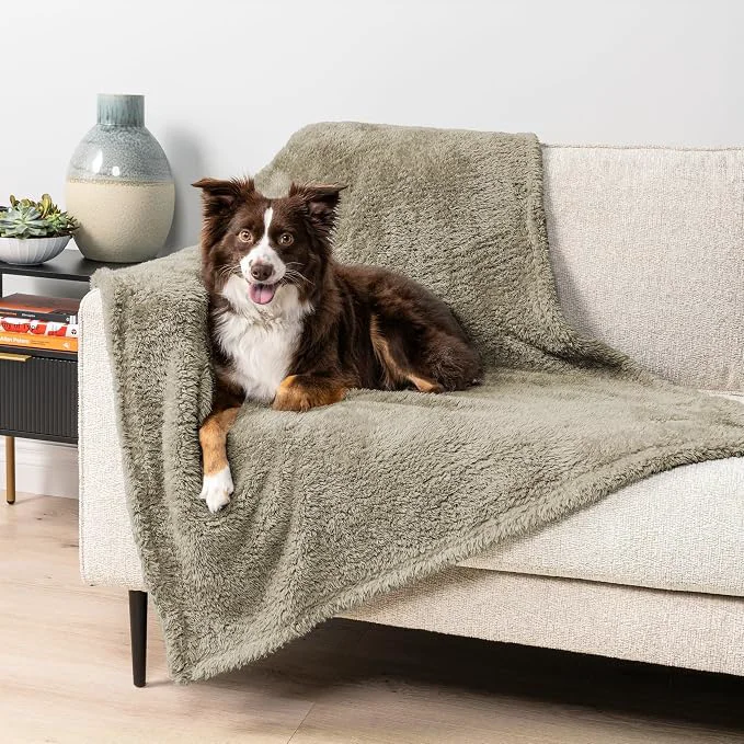 Classic PetAmi Fluffy Waterproof Dog Blanket Premium Material