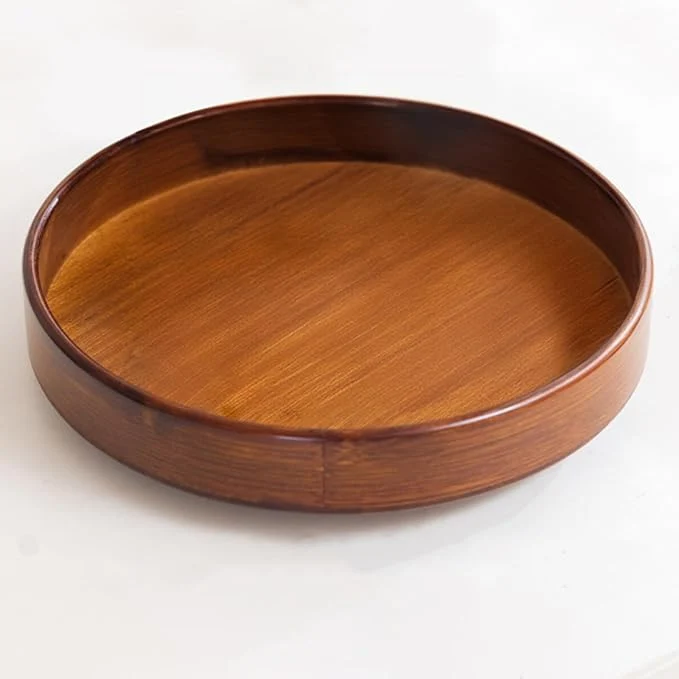 Green Bamboo Lazy Susan Organizer 12'' Pantry Organizers Kitchen Countertop Organizer Rotating Spice Rack Large Lazy Susan Turntable for Cabinet Table BathroomAbout ThisOverview Superior