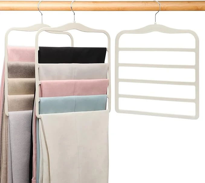High-Performance Pants Hangers Space Saving Organization and Storage for Dorm Room Essentials for College Students Girls Non-Slip Velvet Hangers Multifunctional Pant Hanger Closet Organizer for Trousers Scarf-3 PackAbout ThisOverview Genuine