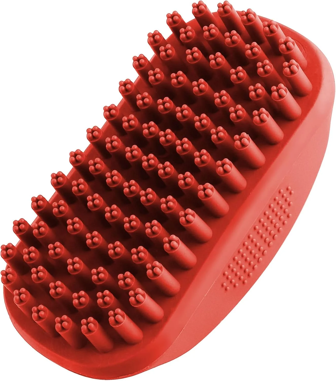 Sustainable Tuff Pupper Dog Bath Brush Silicone Pet Hair Remover Brush for Shampooing Massaging Dogs Dog Washing Brush with Soft Rubber Bristles Gently Removes Loose Damaged Fur Sophisticated