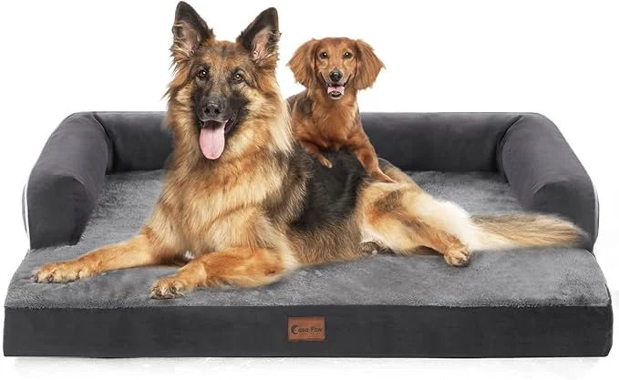 Consistent Orthopedic XXL Dog Beds Waterproof Egg Crate Foam Big Pet Bed Comfortable