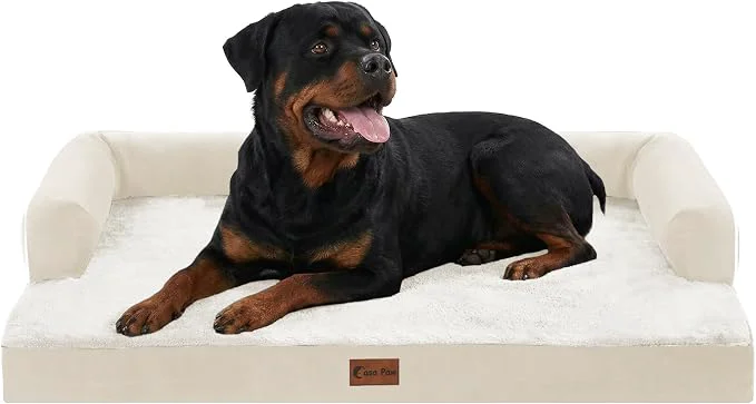 Top-Quality Orthopedic Dog Beds for Extra Large Dogs Waterproof Egg Crate Foam XL Dog Bed Crafted