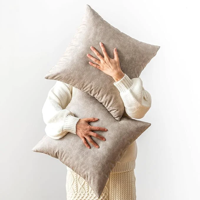 Breathable Vintage Pillow Covers Pack of 2 Secure