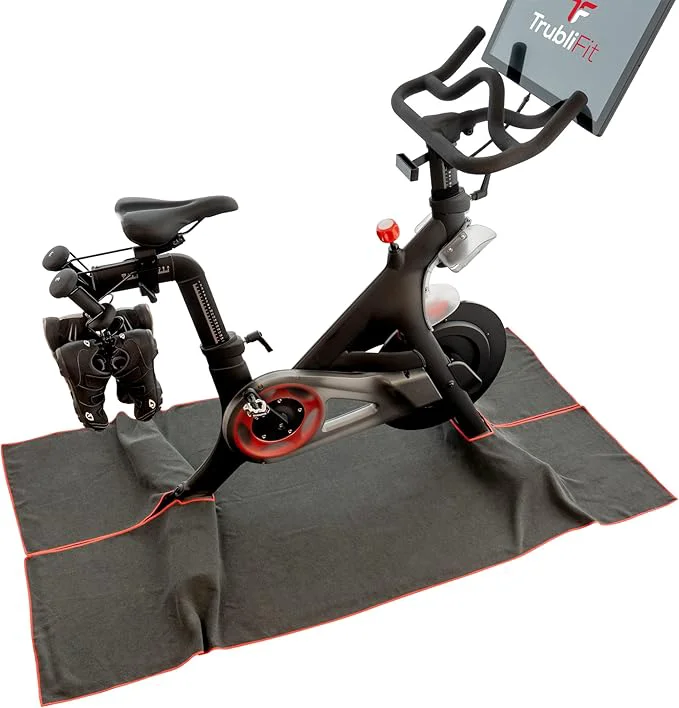 Trusted Mat Sweat Towel for the Peloton Bike Bike and Cross Training Bike Bike Accessories for Peloton Bike Washable Mat Towel Indoor Cycling Floor Mat for Intense Hill Climbs and WorkoutsAbout ThisOverview Long-Lasting