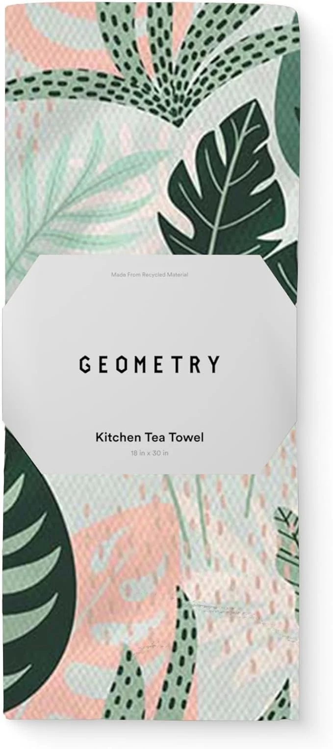 High-End GEOMETRY Kitchen Tea Towels - Quick Dry Microfiber Dish Towels for Kitchen Diedre 18 x 30 1 PackAbout ThisOverview Expertly Made