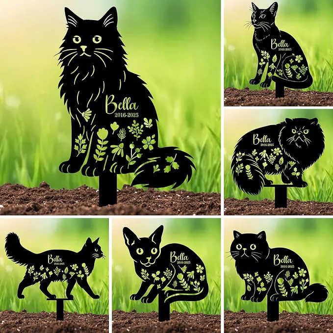 Advanced Custom Cat Grave Markers Outdoor Innovative