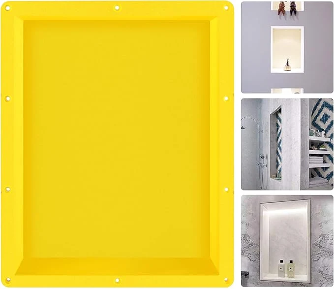 Convenient Suteck Shower Niche Ready for Tile 16 x 20 Single Shelf Niches for Shower Bathroom Storage Wall Recessed ShelfAbout ThisOverview Official