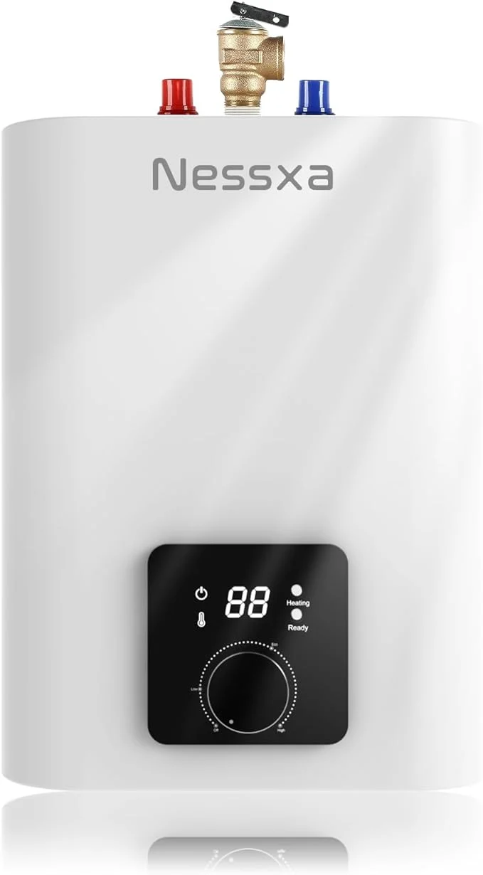 Relaxed 4 Gallon Electric Mini Tank Water Heater 110V 1500W Point of Use On Demand Under Sink Instant Hot Water Heater for Home Kichen BathroomAbout ThisOverview Easy-to-Use