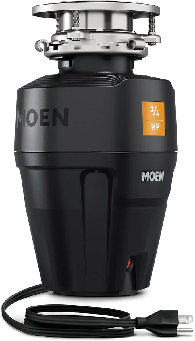 Functional Moen Black EX Series Host Series 3 4 Horsepower Improved Installation Garbage Disposal EX75CAbout ThisOverview Consistent