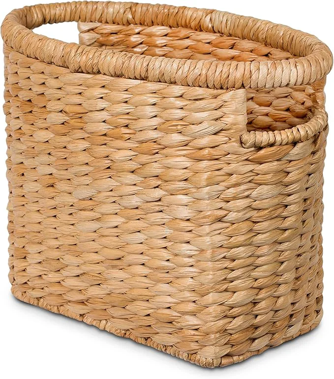 Flexible BIRDROCK HOME Sea Grass Storage Basket with Handles - Woven Sea Grass Decorative Rectangle Organizer Bin for Living Room Bathroom Home Decor - Suitable for Magazine Book Newspaper - NaturalAbout ThisOverview Outstanding