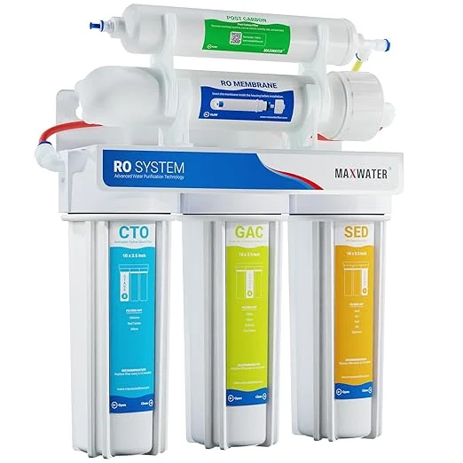 Innovative Max Water 5 Stage 100 GPD Gallon Per Day RO Reverse Osmosis Standard Water Filtration System for Heavy Duty - Under-Sink Wall Mount - Model RO-5W3About ThisOverview Sophisticated