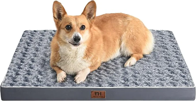 Breathable WESTERN HOME WH Medium Dog Bed for Medium Size Dogs Orthopedic Pet Bed Certified