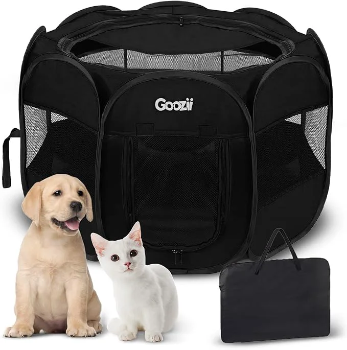Verified Puppy Playpen Indoor for Small Dogs Portalble Pet Dog Play Pens Kennel Crate Luxury