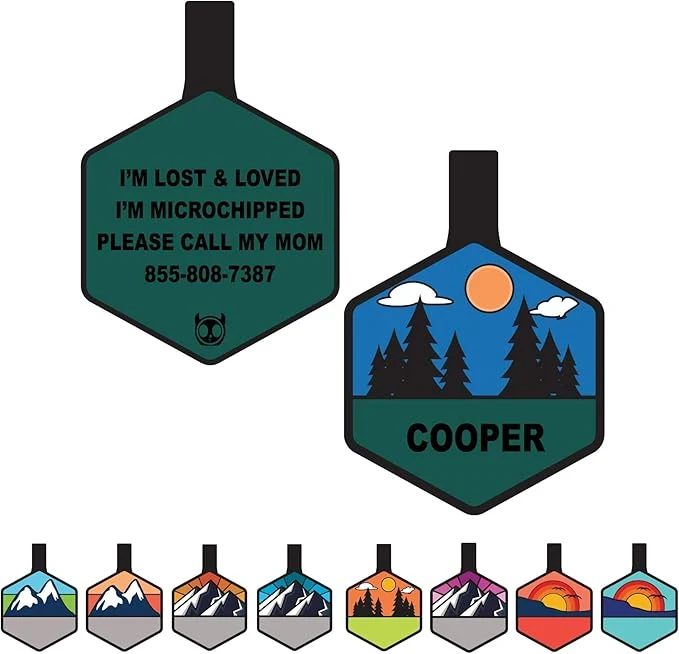 Advanced Silent Dog Tag Personalized Minimalist