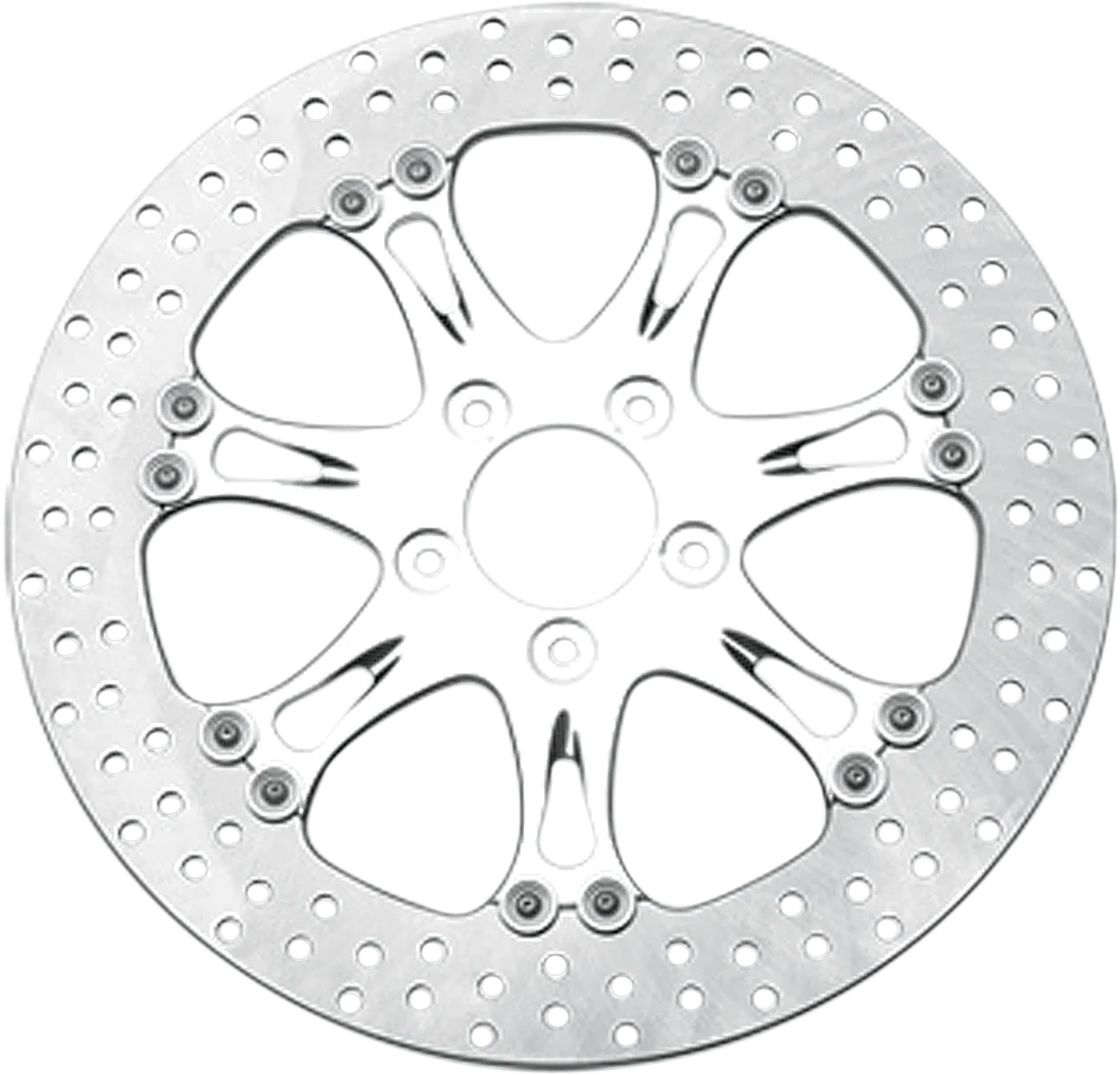 Lightweight PERFORMANCE MACHINE PM Brake Rotor - 13 - Paramount - Chrome 01333015HEALS Casual
