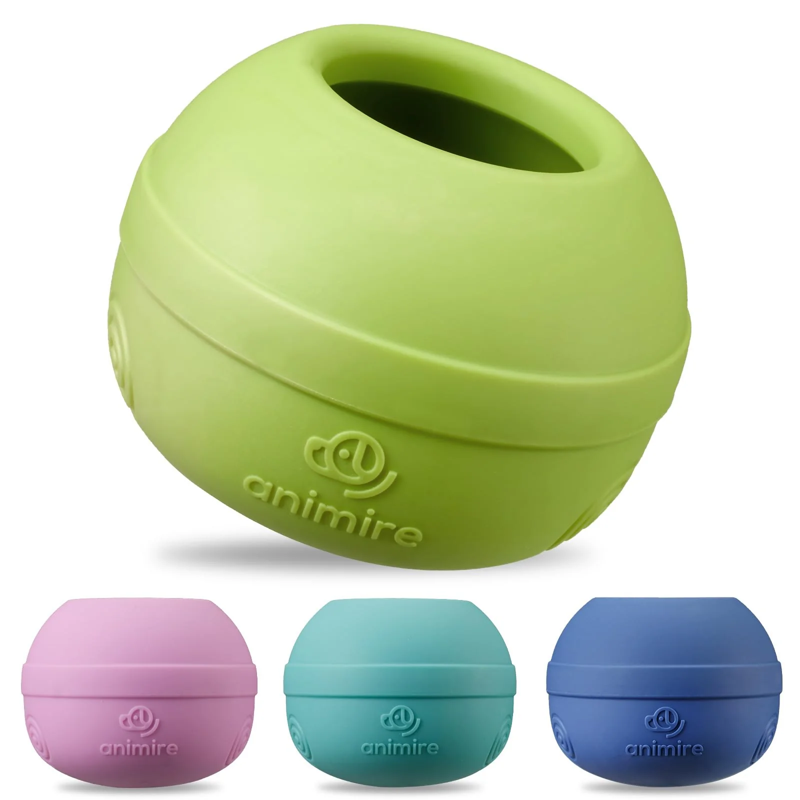 High-Quality Animire Long-Lasting Interactive Dog Lick Toy – ze Treat Dispenser Green L Genuine