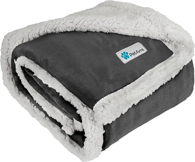 Modern PetAmi Dog Blanket for Medium Large Dogs Pet Bed Blanket Cat Puppy Kitten Safe
