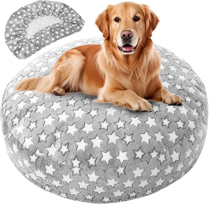 Easy-to-Use Youyole Large Washable Round Dog Bed Cover Waterproof 45 x 45 x 11 User-Friendly