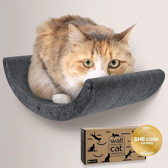Selected Wall Mounted Cat Hammock Bed by Pryde Pets Durable