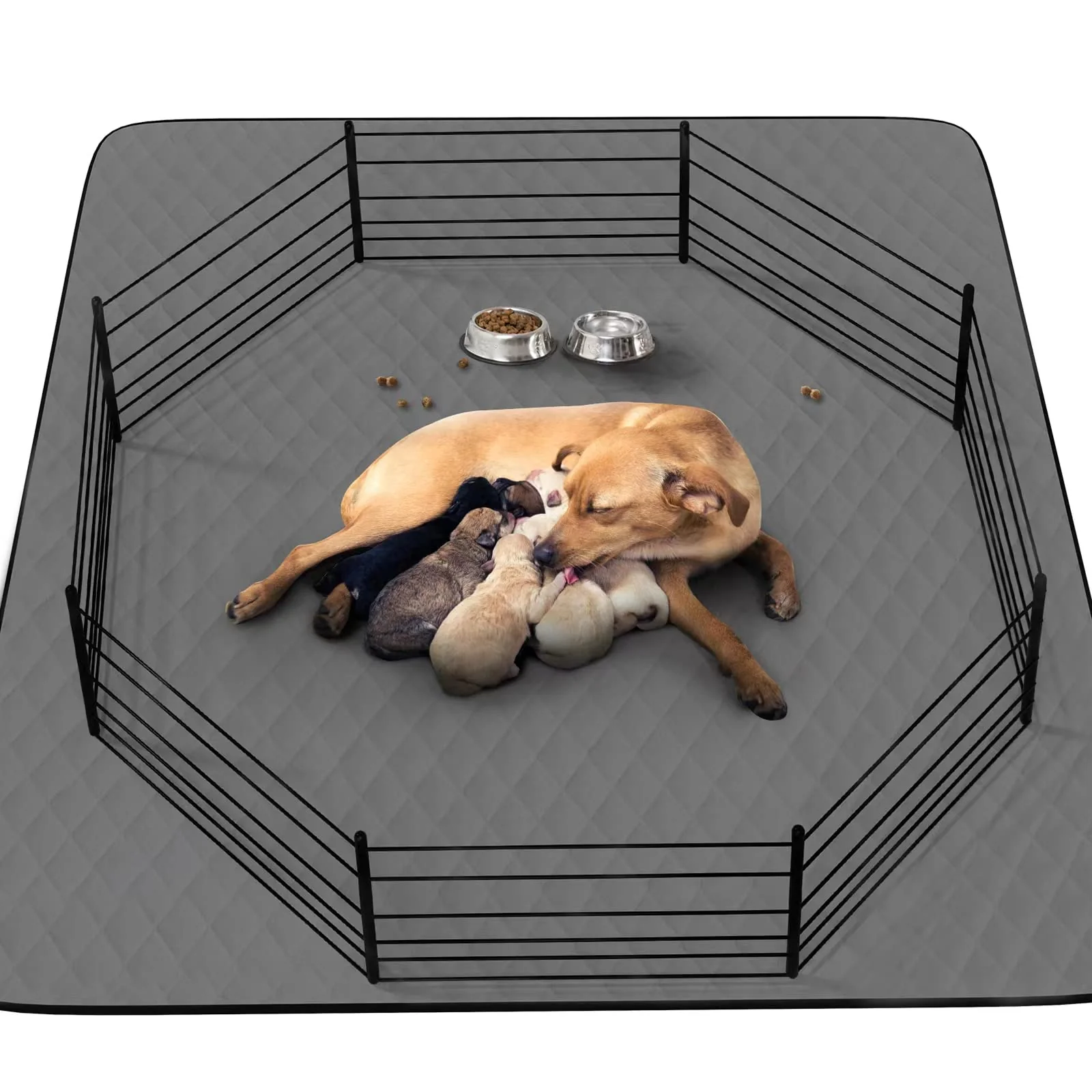 Smart CoolShields Washable Puppy Pad 72x72 Waterproof Reusable Pet Training Mat Next-Generation