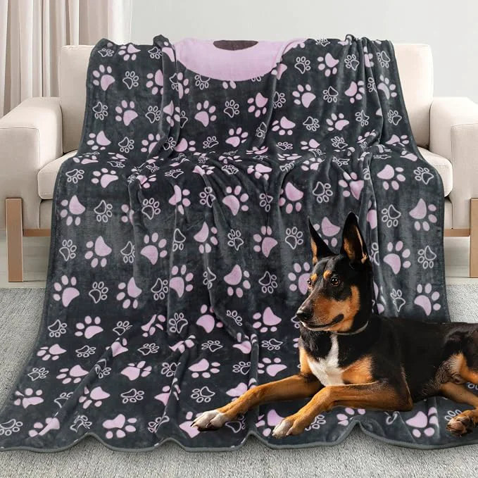 Prestigious Dog Blankets for Large Dogs Washable Pet Blanket Soft Crate Bed Easy-to-Use