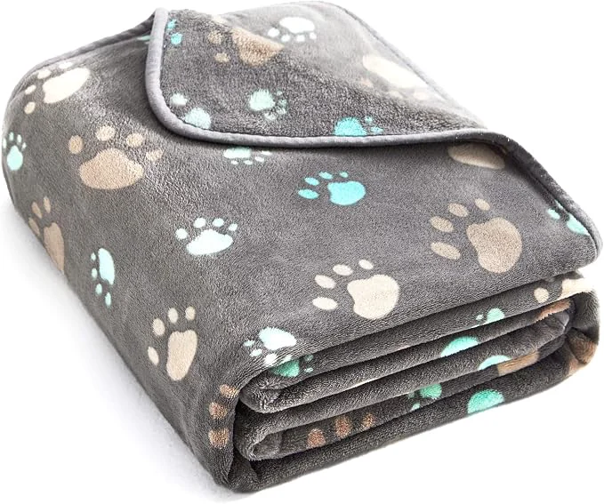 Minimalist Allisandro 350 GSM-Super Soft and Premium Flannel Fleece Pet Dog Blanket Crafted
