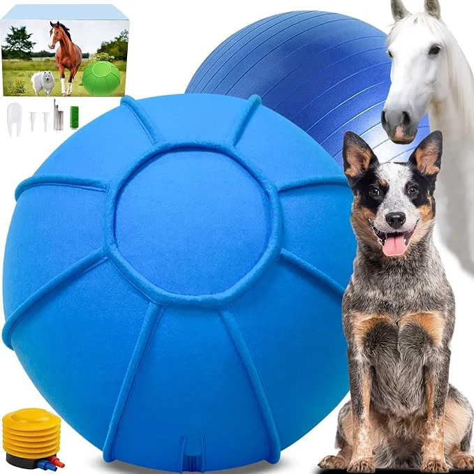 User-Friendly Herding Ball for Dogs Dual Layered Herding Dog Ball Set for Australian Shepherd Fashionable