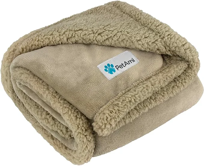 Quality PetAmi Dog Blanket for Bed XL Pet Blanket Large Dogs Fleece Furniture Couch Trusted