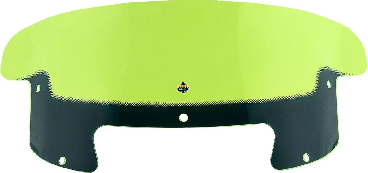 Artisan KLOCK WERKS Kolor Flare Windshield - 8 - Green - Indian KWW-04-0621 Proven