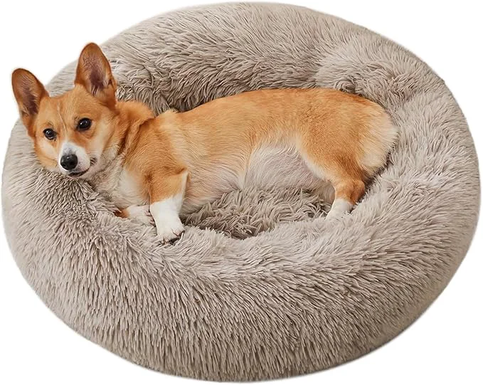 Quality WESTERN HOME WH Calming Dog Cat Bed Anti-Anxiety Donut Cuddler Warming Cozy Prestigious