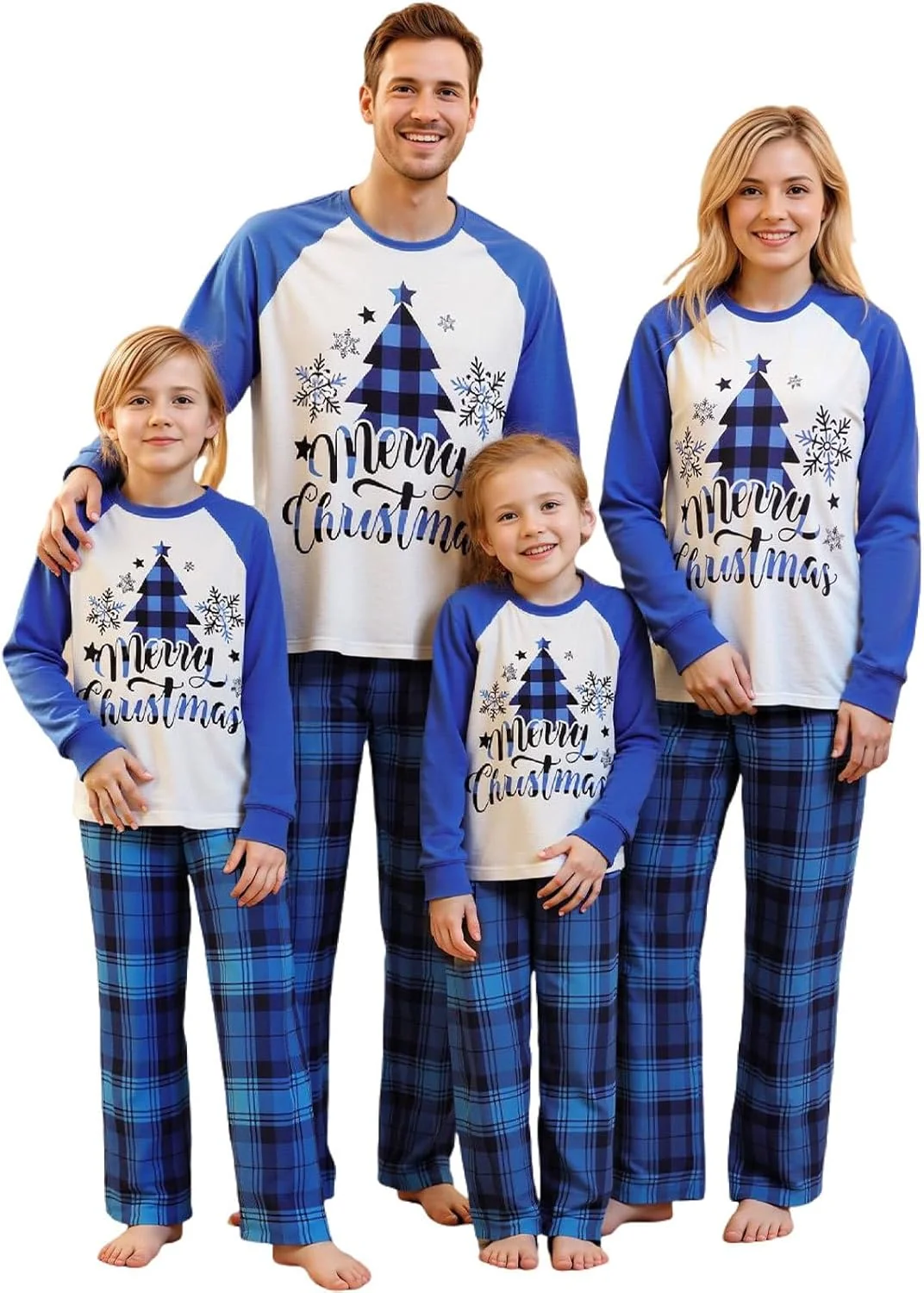 Original Matching Family Christmas Pajamas Set - Xmas Sleepwear PJs Carefully Designed