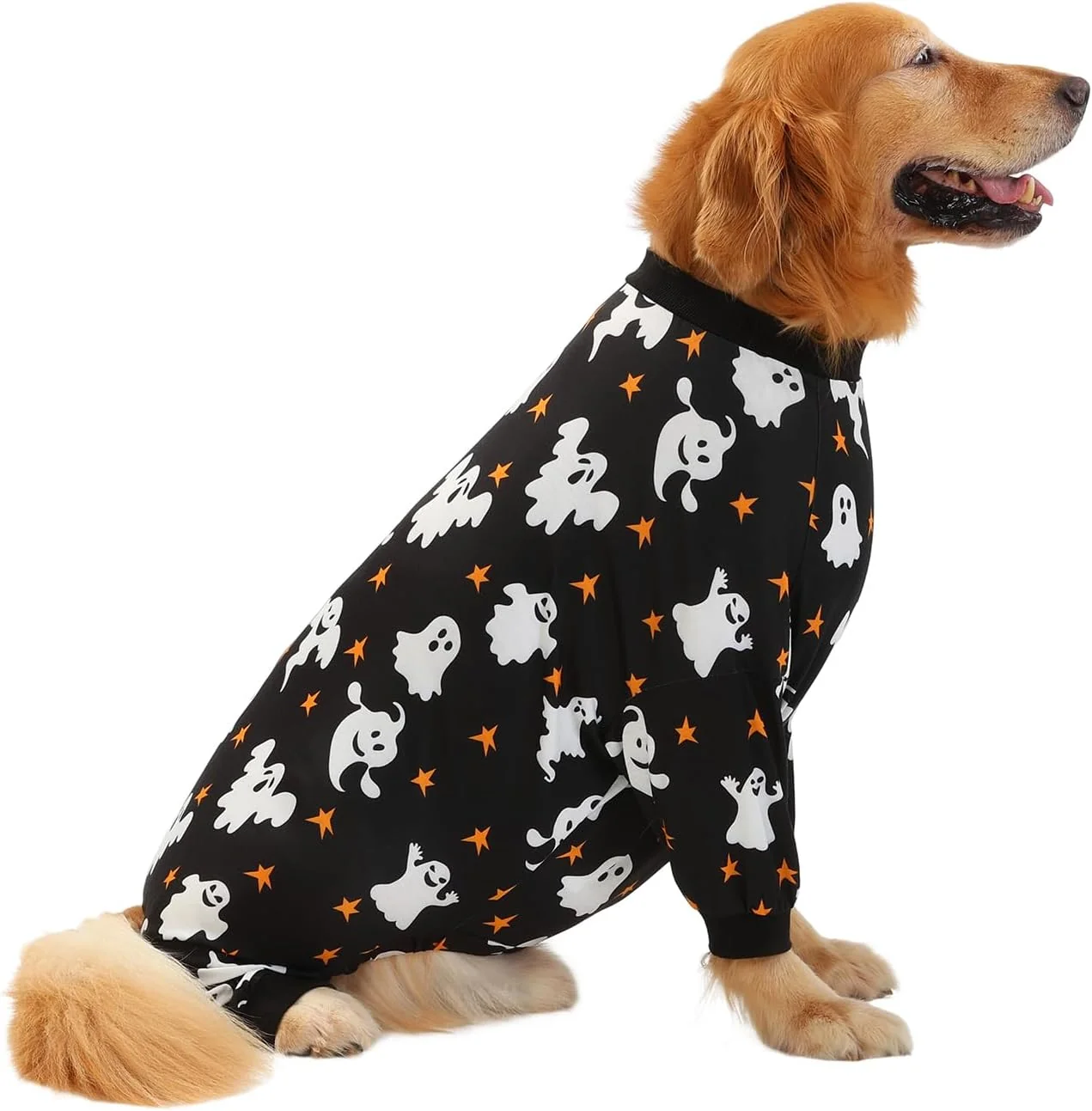 Sustainable HDE Dog Pajamas One Piece Jumpsuit Lightweight Dog PJs High-Grade