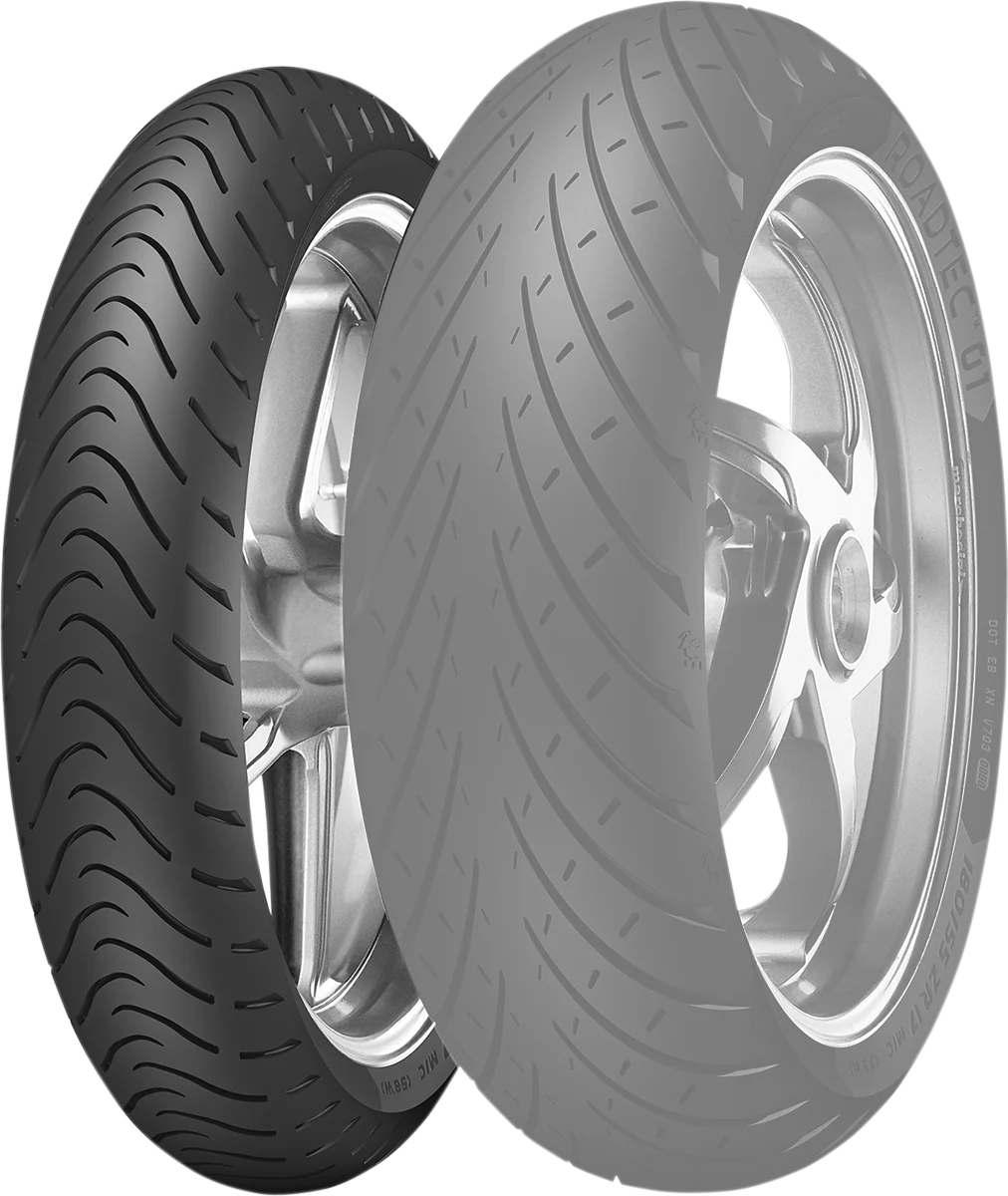 Dependable METZELER Tire - Roadtec™ 01 - Front - 90 90-19 - 52H 3627800 Secure