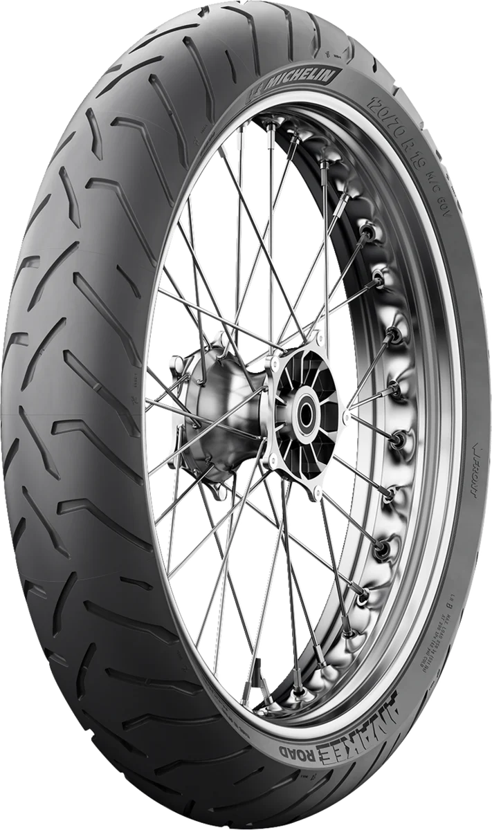 Carefully Designed MICHELIN Tire - Anakee Road - Front - 120 70R19 - 60V 46604 Crafted