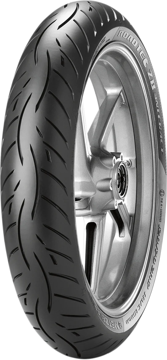 Comfortable METZELER Tire - Roadtec™ Z8 Interact™ - Front - 110 80ZR18 - 58W 2491500 Professional