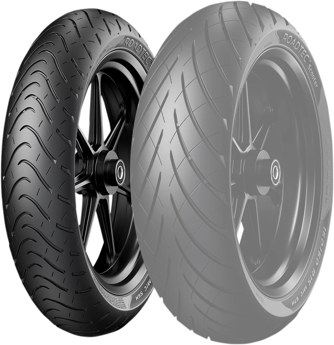 Reliable METZELER Tire - Roadtec™ Scooter - Front - 120 70R14 - 55H 3119900 Enhanced