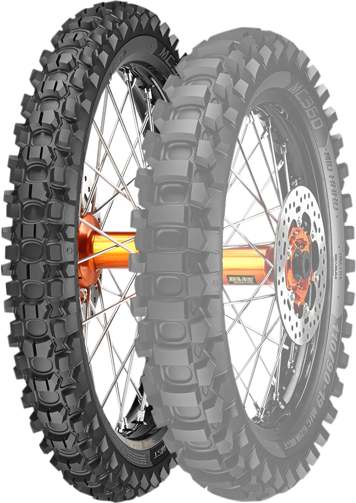 Casual METZELER Tire - MC360™ Mid-Hard - R Spec - Front - 80 100-21 - 51M 4023600 High-Quality